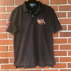Vintage Polo Ralph Lauren black polo shirt
